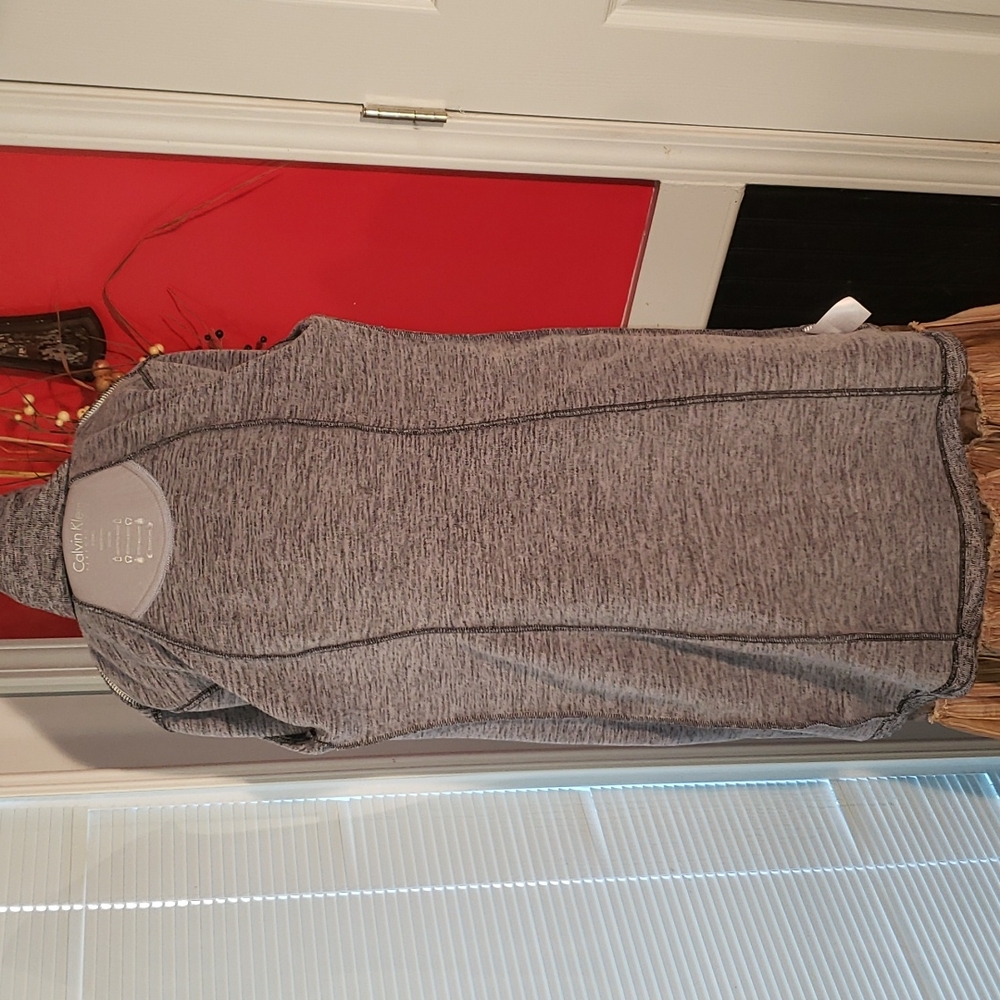 SOLD CL CALVIN KLEIN DETACHABLE HOOD WOMENS PERFORMANCE GYM JACKET COAT - Picture 6 of 13
